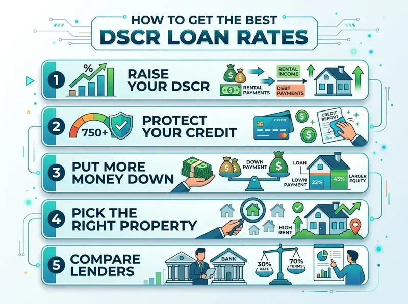 how to get the best dscr loan rates